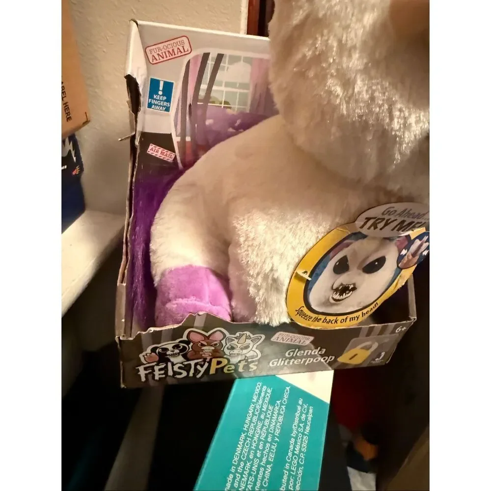 FeistyPets Glenda Glitterpoop Stuffed Animal Plush NIB